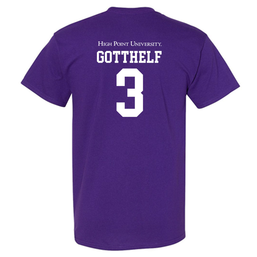 High Point - NCAA Baseball : Zach Gotthelf - T-Shirt-1