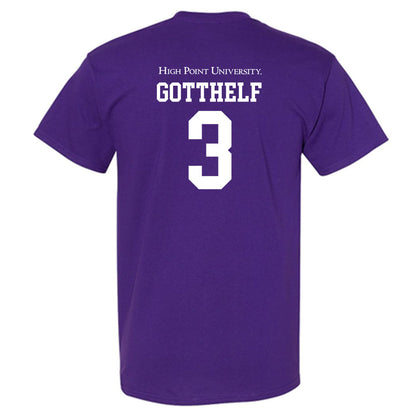 High Point - NCAA Baseball : Zach Gotthelf - T-Shirt-1