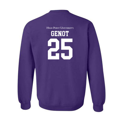 High Point - NCAA Men's Soccer : Kingston Genot - Crewneck Sweatshirt-1