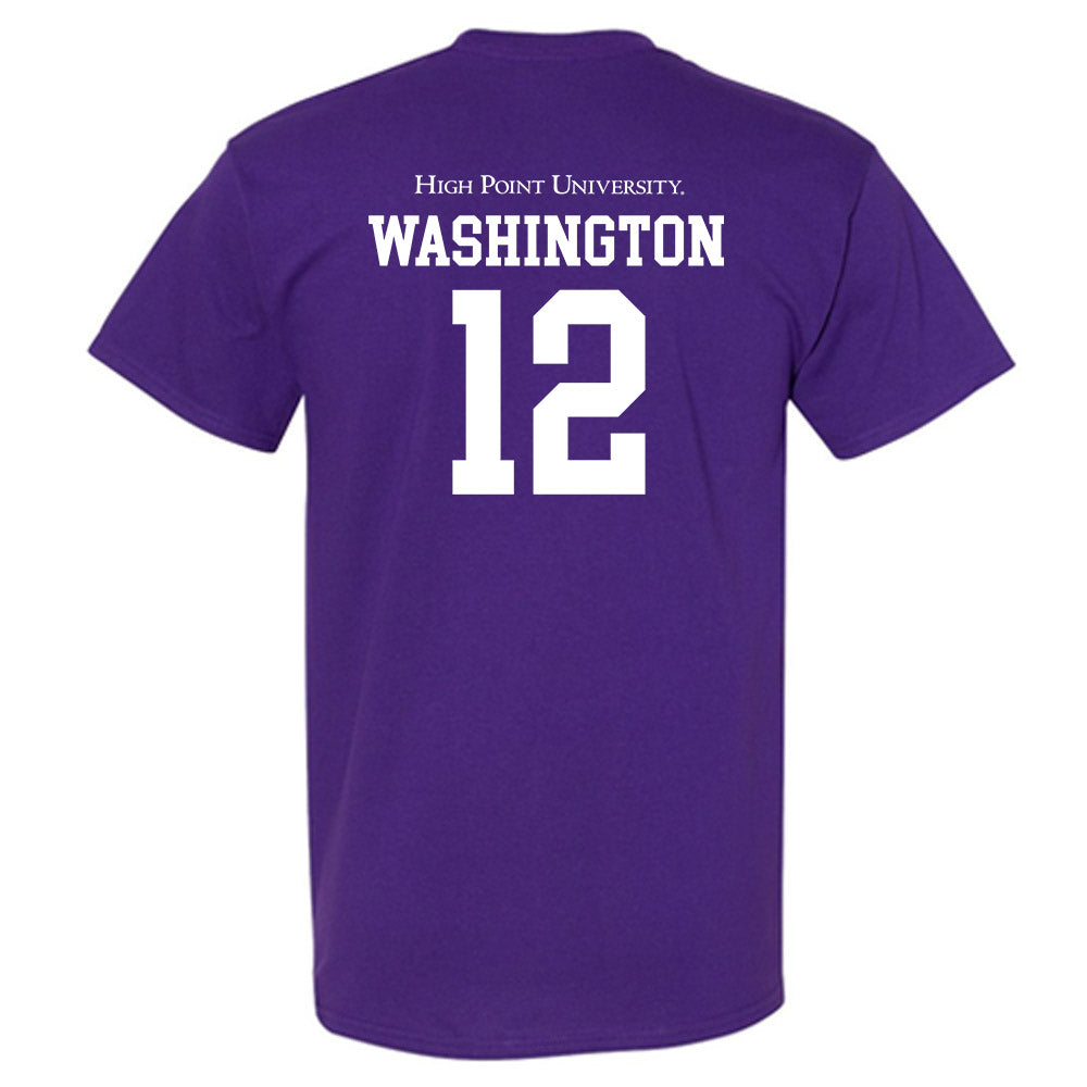 High Point - NCAA Men's Basketball : Scotty Washington - T-Shirt-1