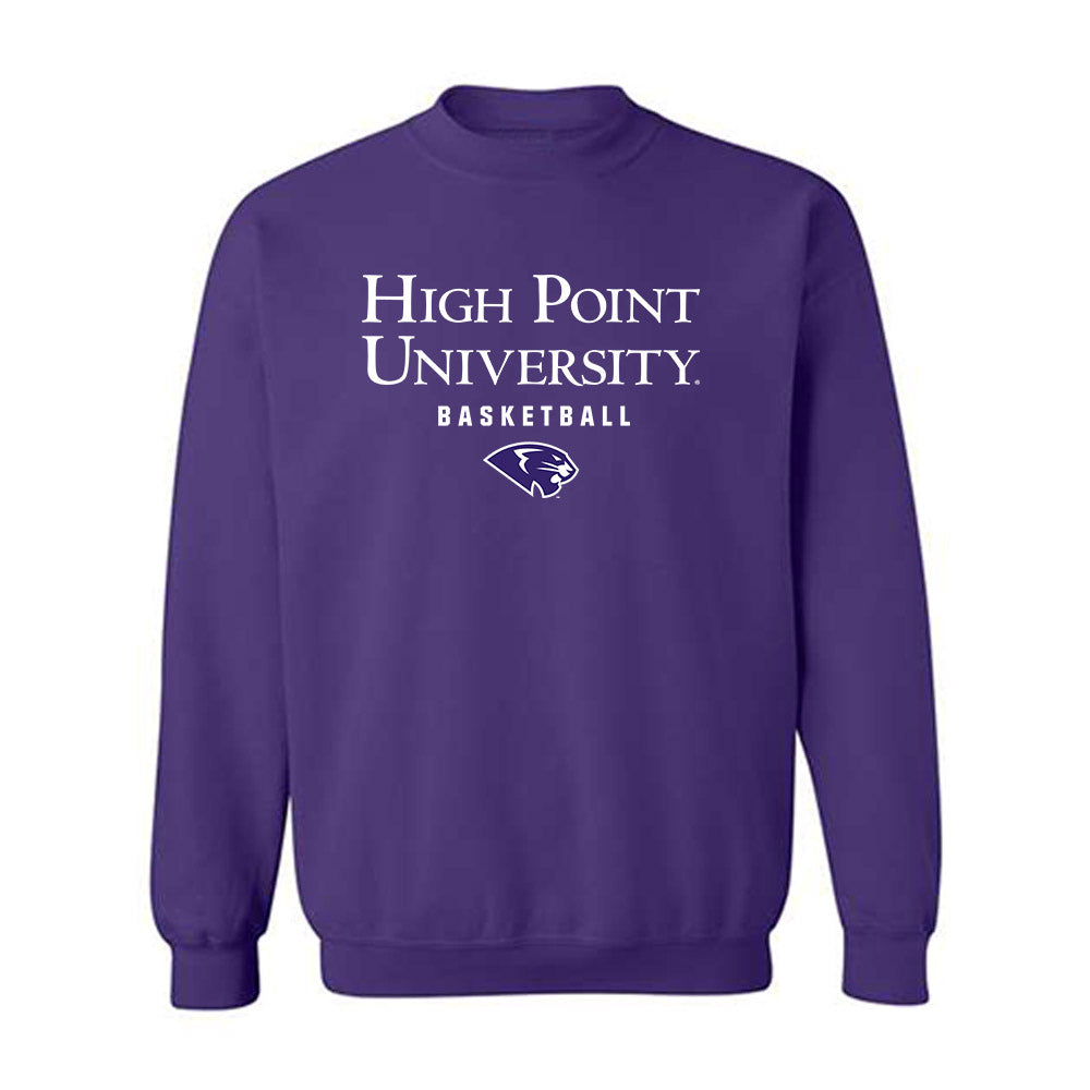 High Point - NCAA Men's Basketball : Isaac Garrett - Crewneck Sweatshirt-0