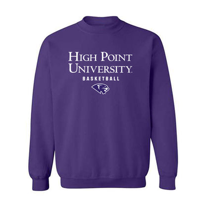 High Point - NCAA Men's Basketball : Isaac Garrett - Crewneck Sweatshirt-0