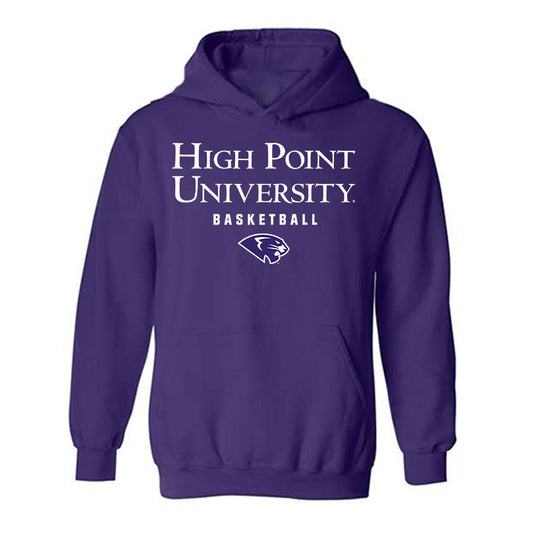High Point - NCAA Men's Basketball : Vincent Brady - Hooded Sweatshirt-0
