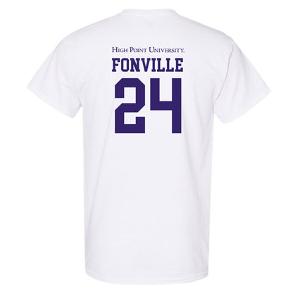 High Point - NCAA Men's Basketball : David Fonville - T-Shirt-1