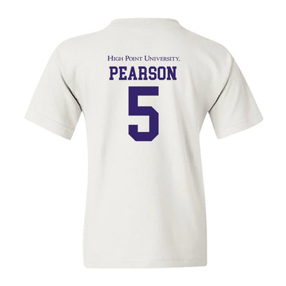 High Point - NCAA Men's Basketball : Trey Pearson - Youth T-Shirt-1