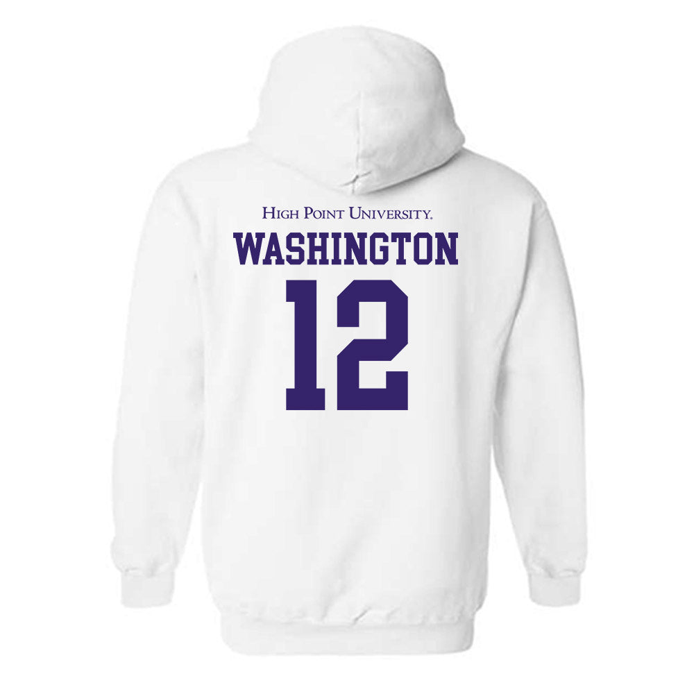 High Point - NCAA Men's Basketball : Scotty Washington - Hooded Sweatshirt-1