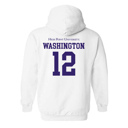 High Point - NCAA Men's Basketball : Scotty Washington - Hooded Sweatshirt-1