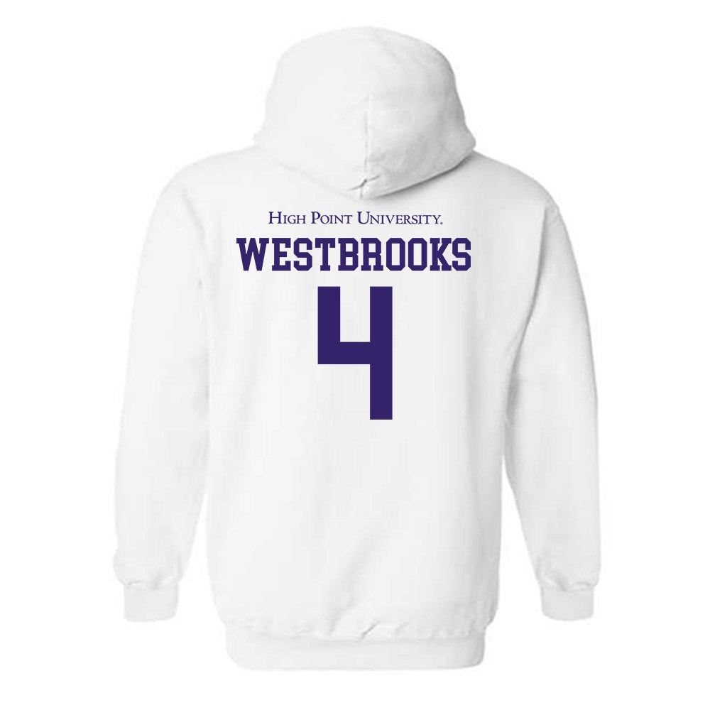 High Point - NCAA Men's Lacrosse : James Westbrooks - Hooded Sweatshirt-1