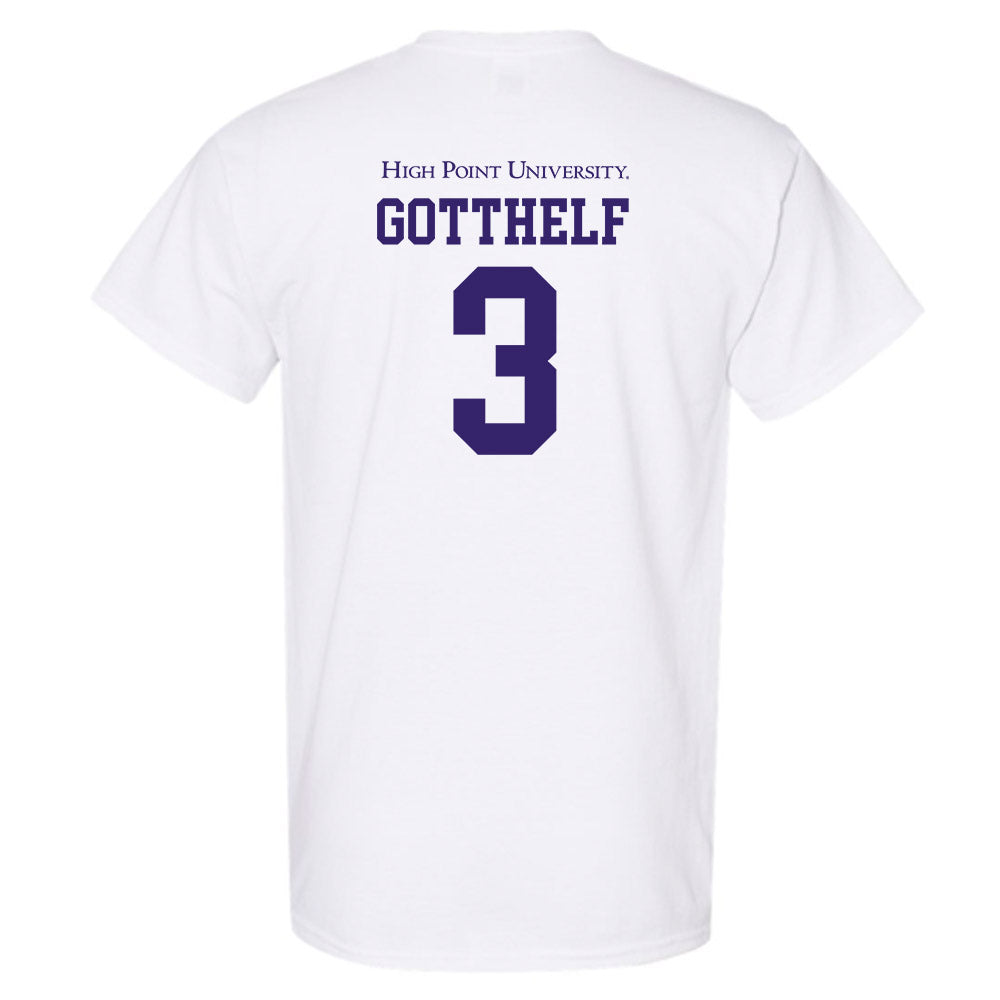 High Point - NCAA Baseball : Zach Gotthelf - T-Shirt-1