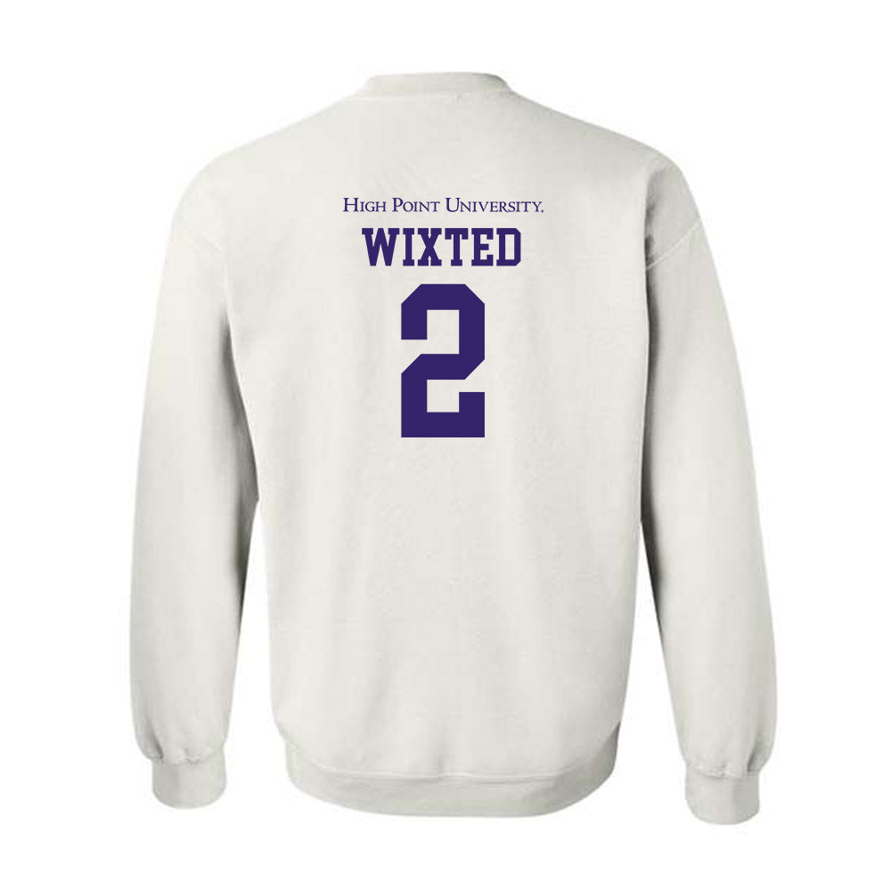 High Point - NCAA Men's Lacrosse : Justin Wixted - Crewneck Sweatshirt-1