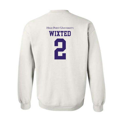 High Point - NCAA Men's Lacrosse : Justin Wixted - Crewneck Sweatshirt-1