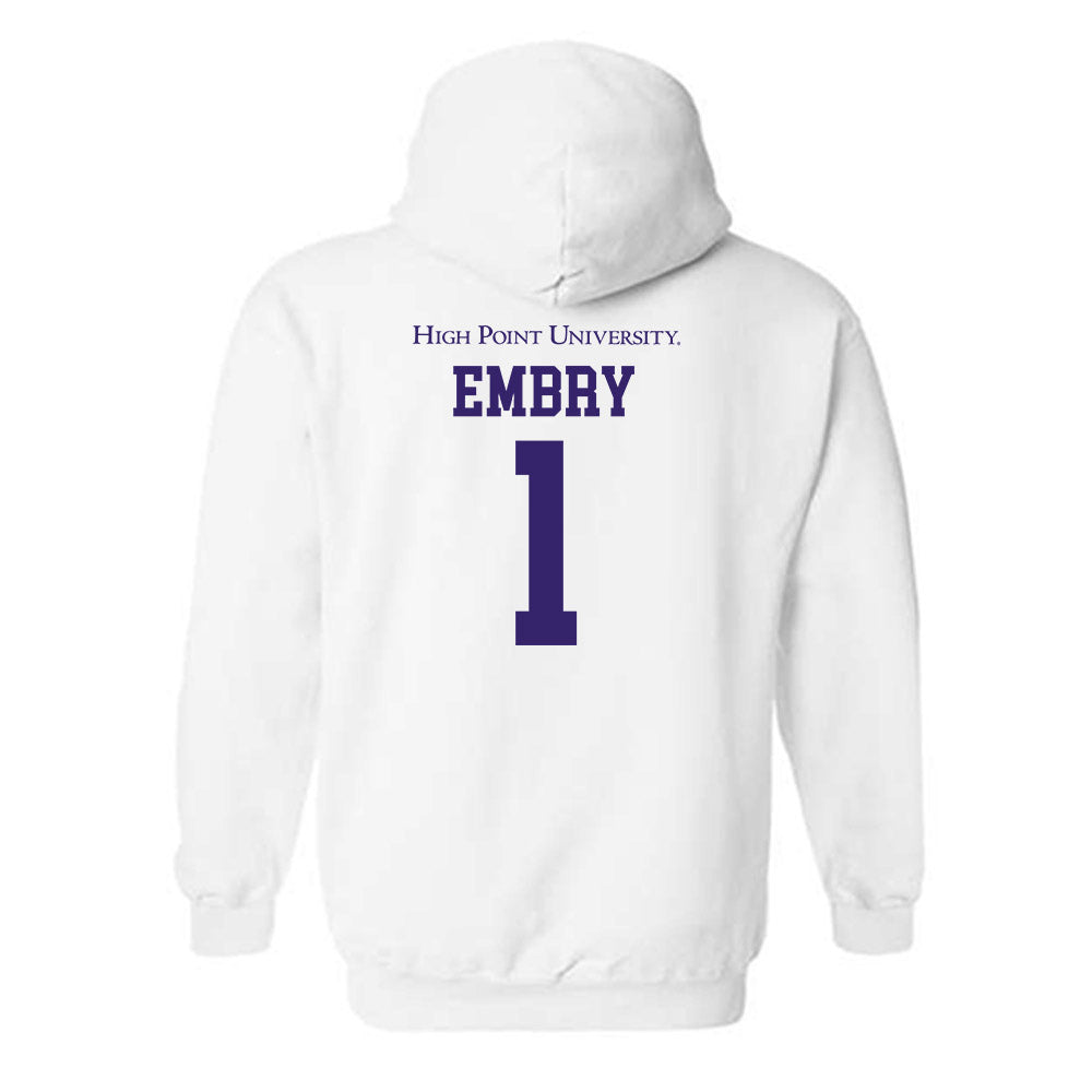High Point - NCAA Women's Volleyball : Havani Embry - Hooded Sweatshirt-1