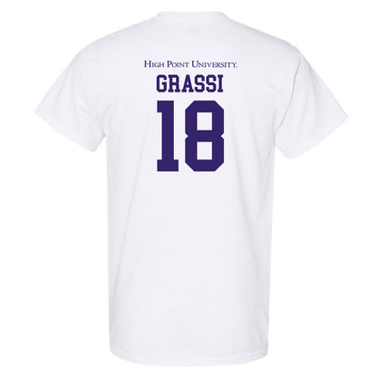 High Point - NCAA Men's Lacrosse : Anthony Grassi - T-Shirt-1