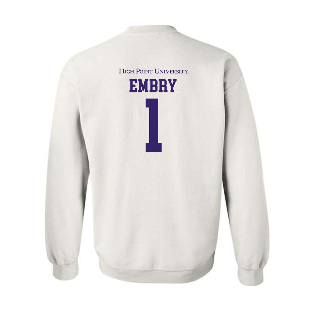 High Point - NCAA Women's Volleyball : Havani Embry - Crewneck Sweatshirt-1