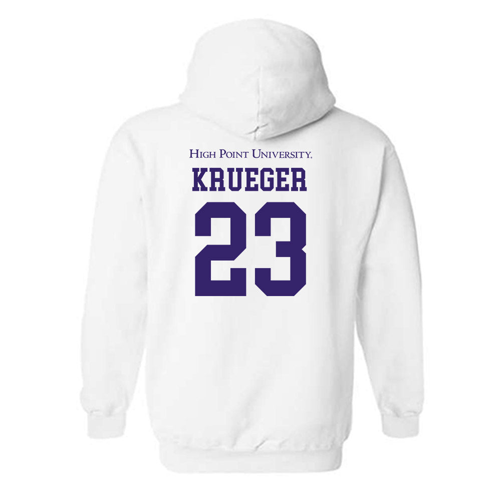 High Point - NCAA Men's Basketball : Kasen Krueger - Hooded Sweatshirt-1