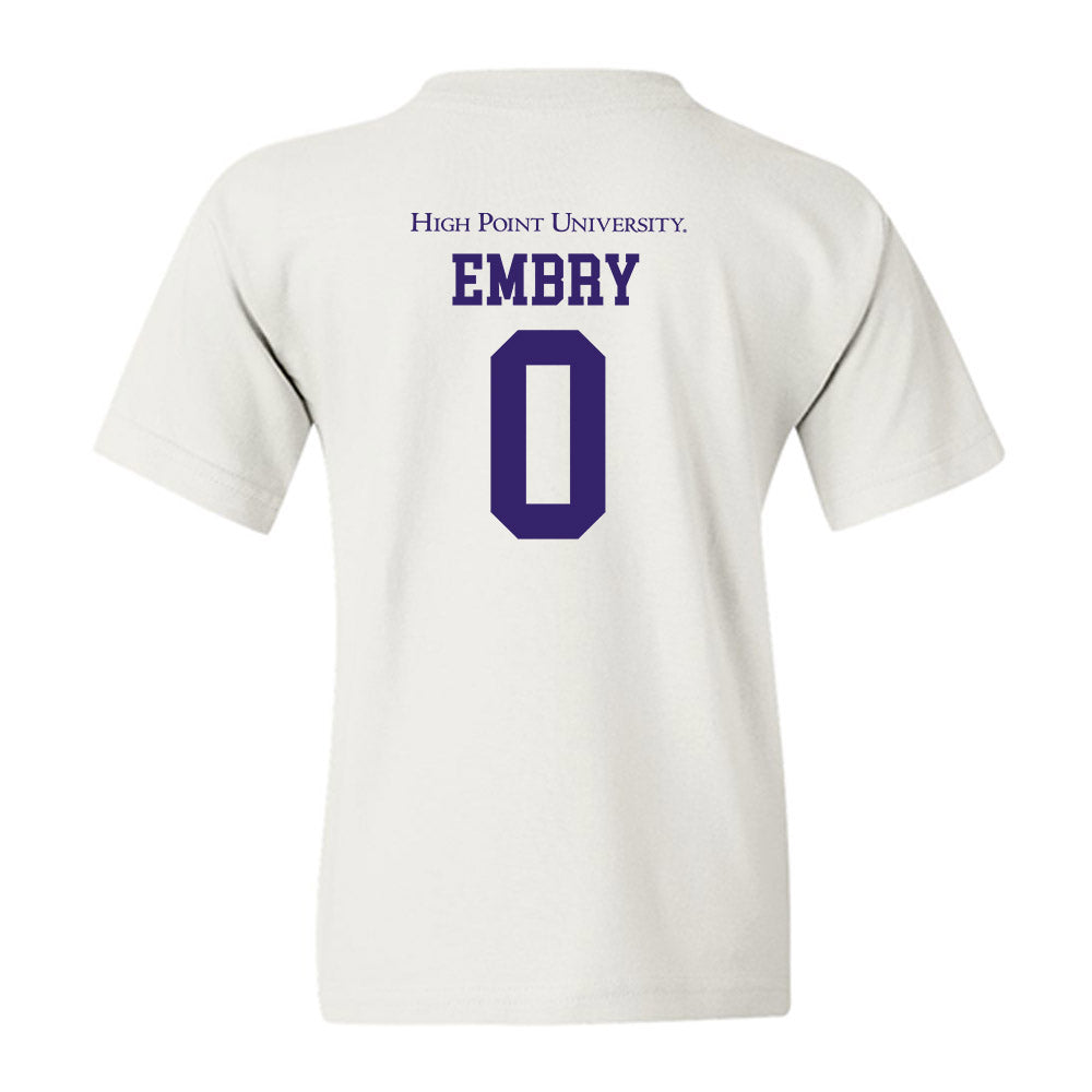 High Point - NCAA Women's Volleyball : Havani Embry - Youth T-Shirt-1