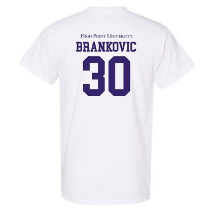 High Point - NCAA Men's Basketball : Filip Brankovic - T-Shirt-1