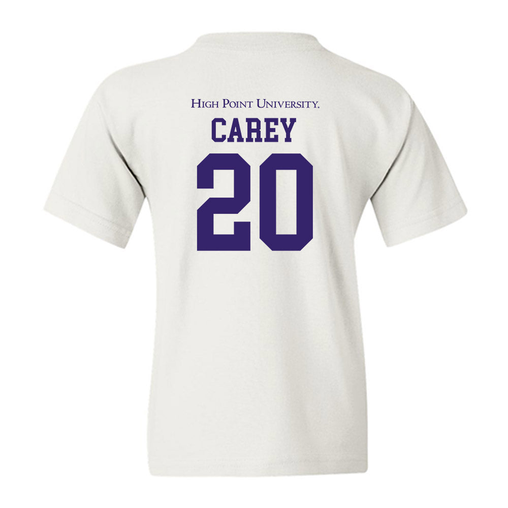 High Point - NCAA Baseball : Jack Carey - Youth T-Shirt-1