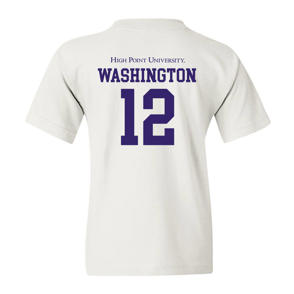 High Point - NCAA Men's Basketball : Scotty Washington - Youth T-Shirt-1