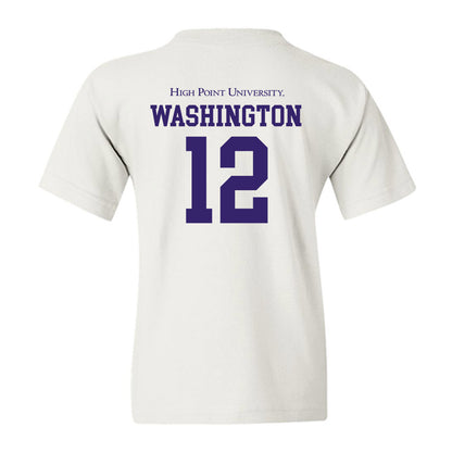 High Point - NCAA Men's Basketball : Scotty Washington - Youth T-Shirt-1