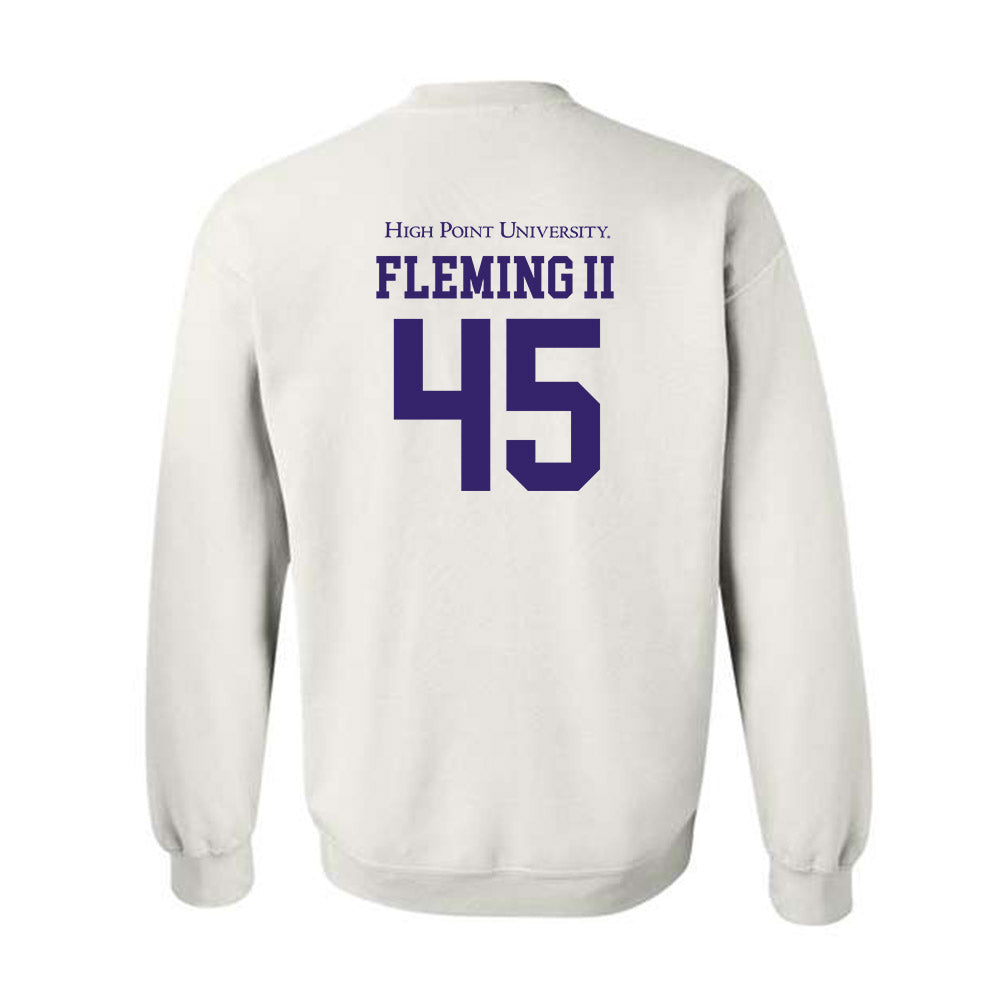 High Point - NCAA Baseball : Dubs Fleming II - Crewneck Sweatshirt-1