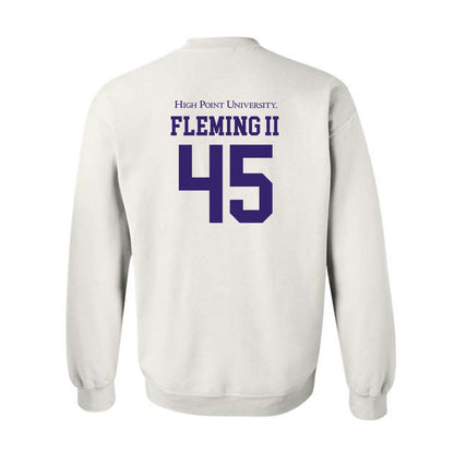 High Point - NCAA Baseball : Dubs Fleming II - Crewneck Sweatshirt-1
