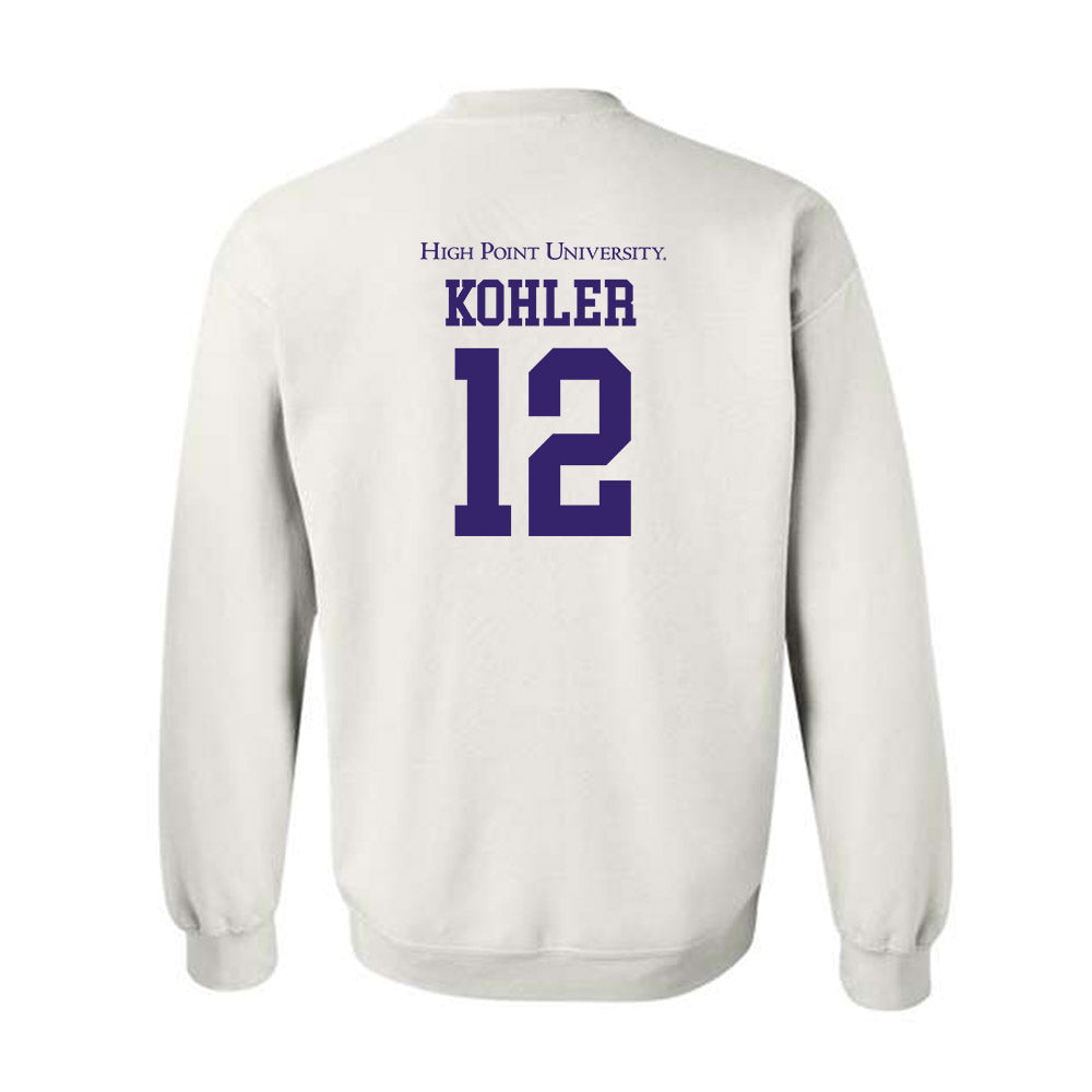 High Point - NCAA Baseball : Jace Kohler - Crewneck Sweatshirt-1