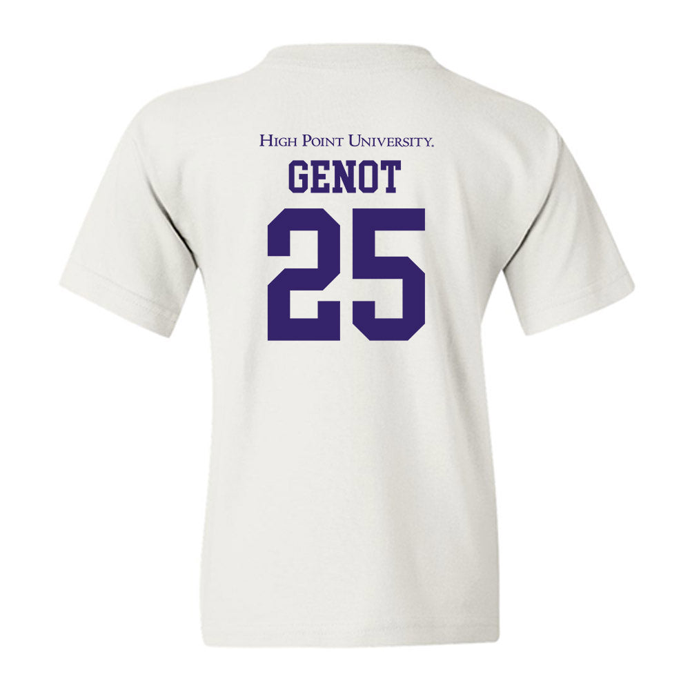 High Point - NCAA Men's Soccer : Kingston Genot - Youth T-Shirt-1