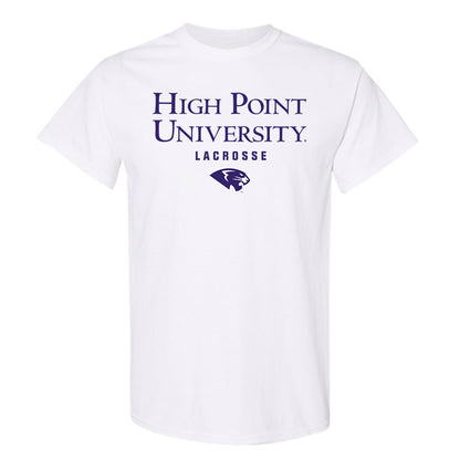 High Point - NCAA Men's Lacrosse : James Westbrooks - T-Shirt-0