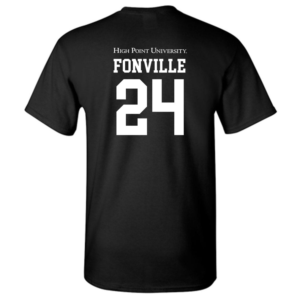 High Point - NCAA Men's Basketball : David Fonville - T-Shirt-1