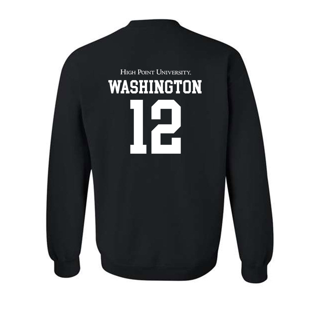 High Point - NCAA Men's Basketball : Scotty Washington - Crewneck Sweatshirt-1