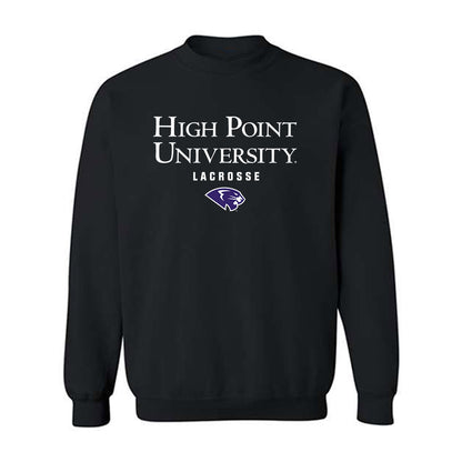 High Point - NCAA Men's Lacrosse : Justin Wixted - Crewneck Sweatshirt-0