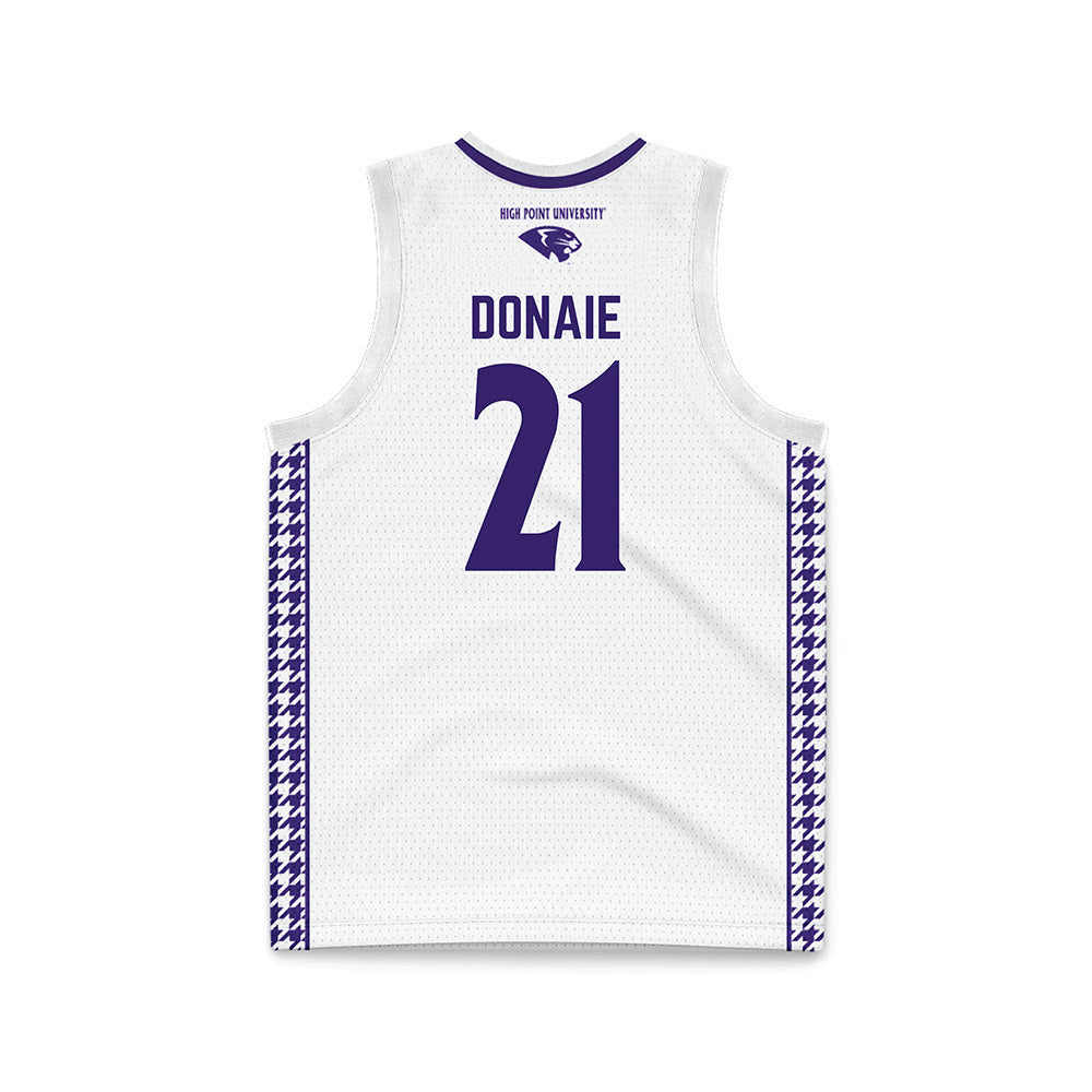 High Point - NCAA Women's Basketball : Sky Donaie - White Basketball Jersey-1