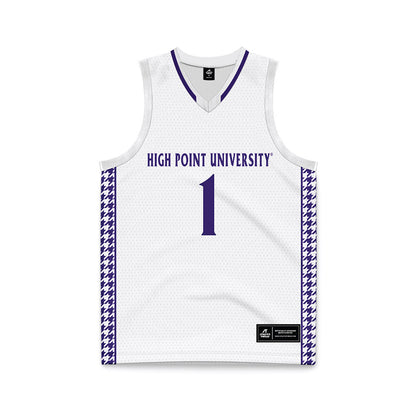 High Point - NCAA Women's Basketball : Taylor Feldman - White Basketball Jersey-0