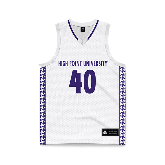 High Point - NCAA Women's Basketball : Kelsey Miller - White Basketball Jersey-0