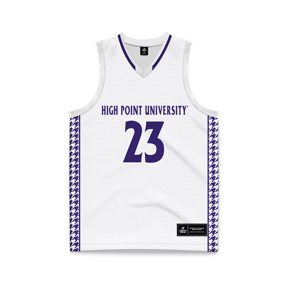 High Point - NCAA Women's Basketball : Meredith Tippner - White Basketball Jersey-0