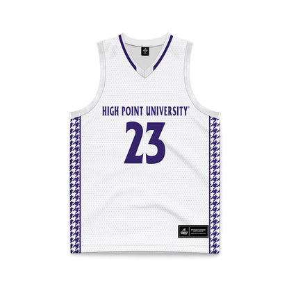 High Point - NCAA Women's Basketball : Meredith Tippner - White Basketball Jersey-0