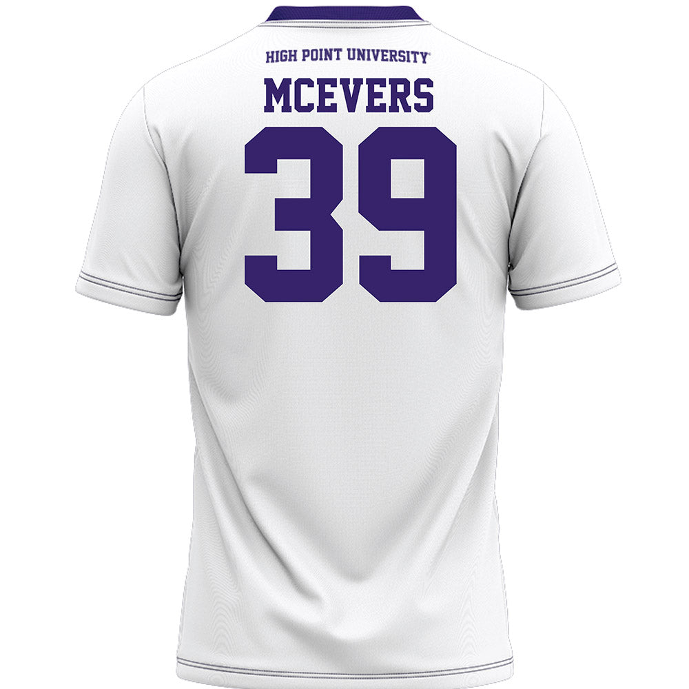 High Point - NCAA Women's Lacrosse : Addison Mcevers - White Lacrosse Jersey -1
