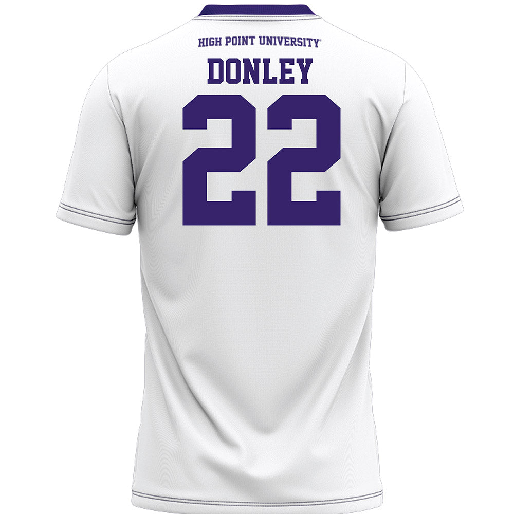 High Point - NCAA Women's Lacrosse : Jaidyn Donley - White Lacrosse Jersey -1
