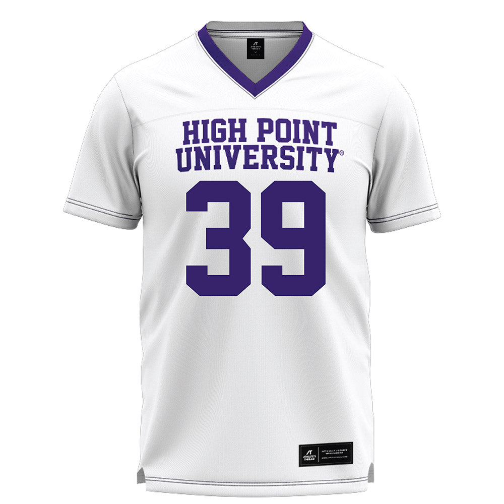High Point - NCAA Women's Lacrosse : Addison Mcevers - White Lacrosse Jersey -0