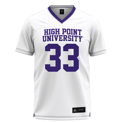 High Point - NCAA Women's Lacrosse : Emerson Pekarcik - White Lacrosse Jersey -0
