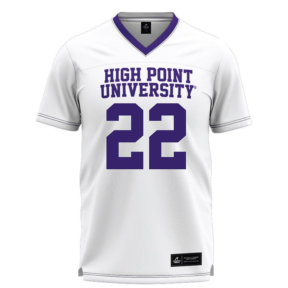 High Point - NCAA Women's Lacrosse : Jaidyn Donley - White Lacrosse Jersey -0