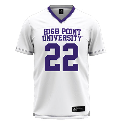 High Point - NCAA Women's Lacrosse : Jaidyn Donley - White Lacrosse Jersey -0