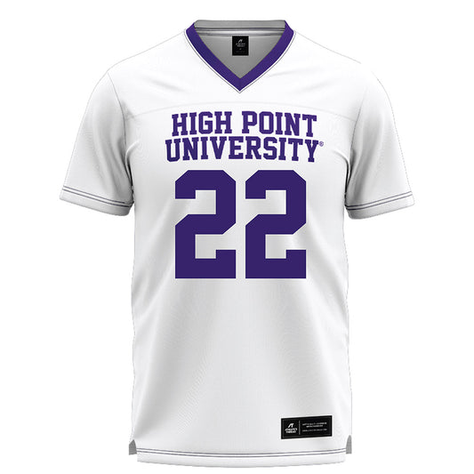 High Point - NCAA Women's Lacrosse : Jaidyn Donley - White Lacrosse Jersey -0