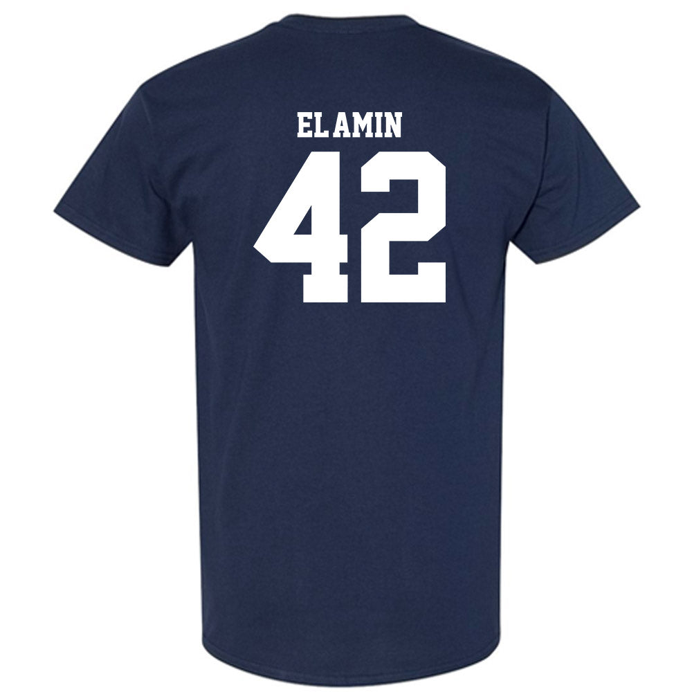 UConn - Men's Basketball Legends : Khalid El-Amin - Classic Fashion Shersey T-Shirt-1