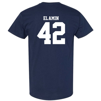 UConn - Men's Basketball Legends : Khalid El-Amin - Classic Fashion Shersey T-Shirt-1