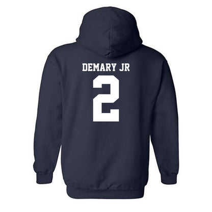 UConn - NCAA Men's Basketball : Silas Demary Jr - Classic Fashion Shersey Hooded Sweatshirt-1
