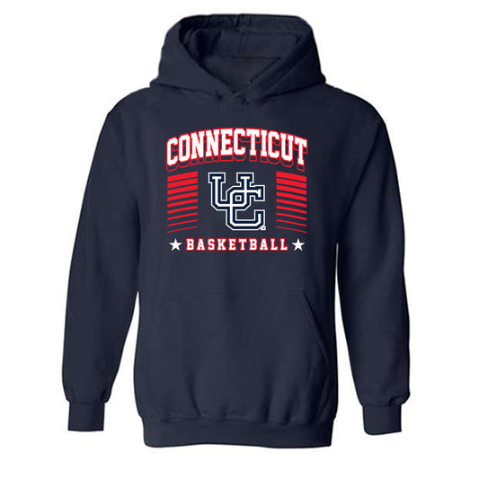 UConn - NCAA Men's Basketball : Colben Landrew - Classic Fashion Shersey Hooded Sweatshirt-0