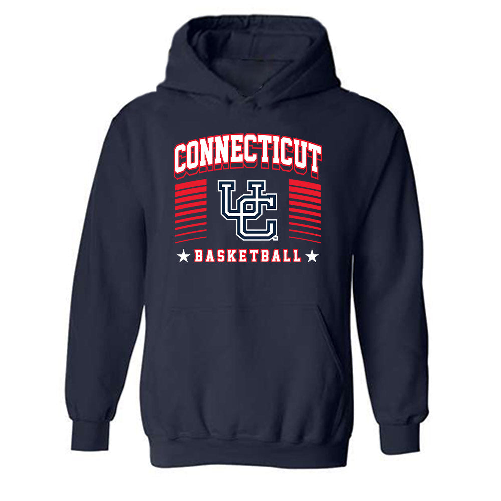 UConn - NCAA Men's Basketball : Malachi Smith - Classic Fashion Shersey Hooded Sweatshirt-0