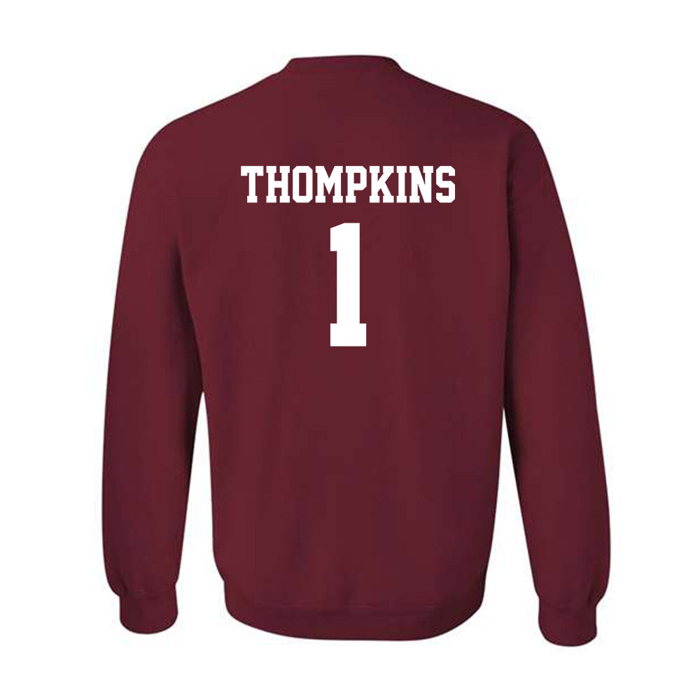 Alabama - NCAA Football : Devan Thompkins - Crewneck Sweatshirt-1
